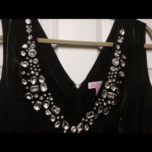 COPY - Lilly Pulitzer Kaya black jeweled dress 14
